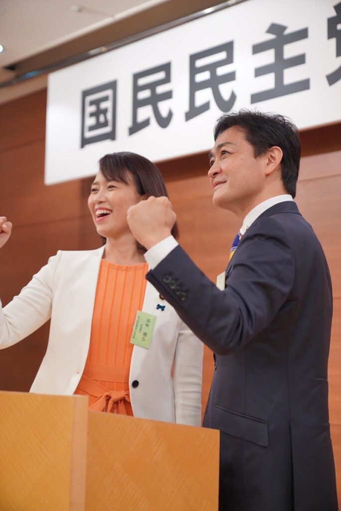 国民民主党の代表に選出されました。